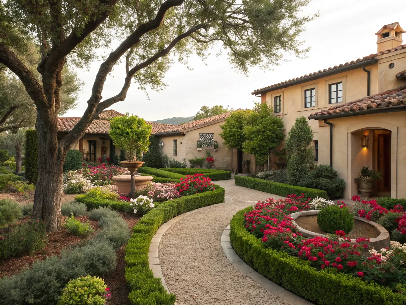 Lättskött villaträdgård