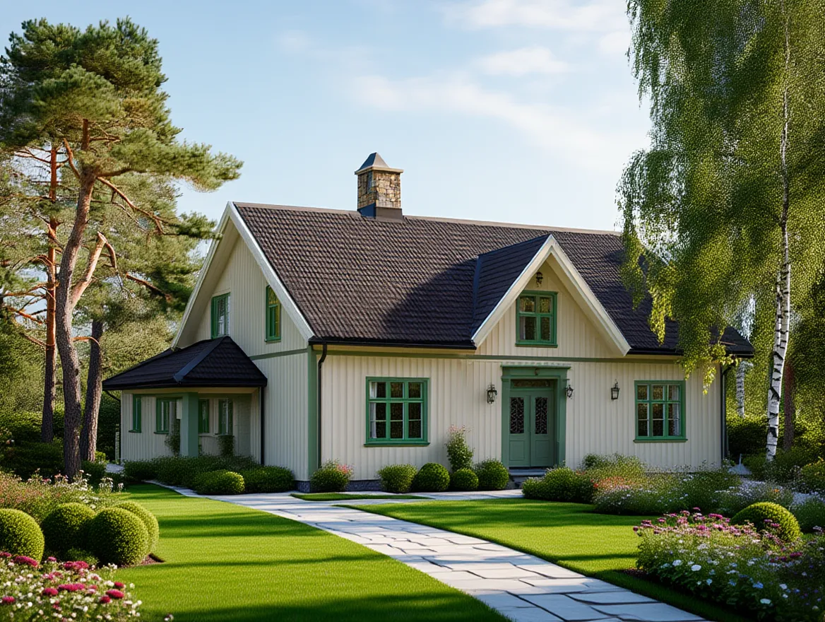 Villa Bergström efter omdesign